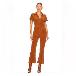 Show Me Your MuMu Cropped Everhart Jumpsuit XS
